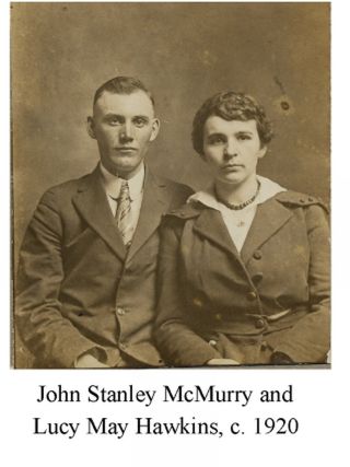 John Stanley McMurry and Lucy May Hawkins, c.1920