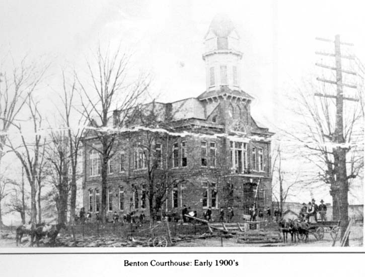 Marshall County Courthouse - Early 1900's