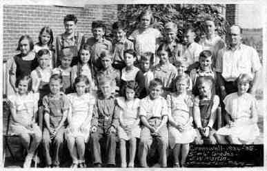 Cromwell Elementary, 1934 - 35, J. W. Martin