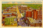1940 birds eye view, lexington, kentucky