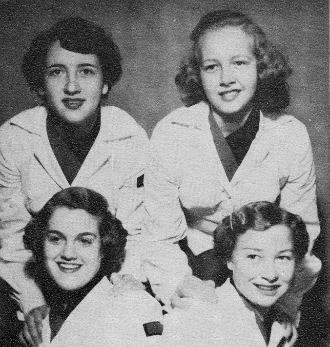 Symsonia Cheerleaders 1951