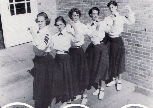 Symsonia Cheerleaders 1953